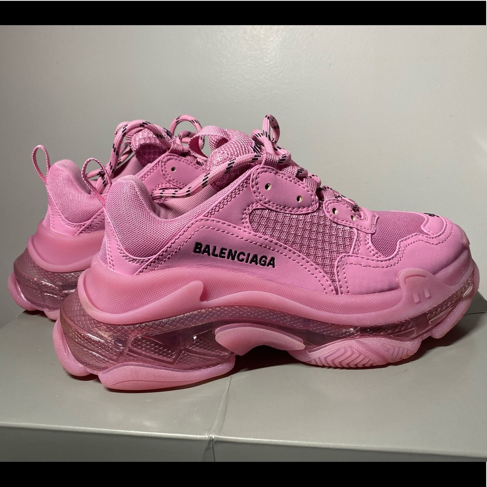 Balenciaga Triple S Clear Sole Low Sneakers